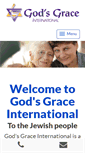 Mobile Screenshot of godsgraceinternational.org